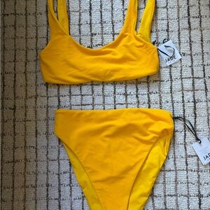 Jade Swim Yellow Bikini Set
